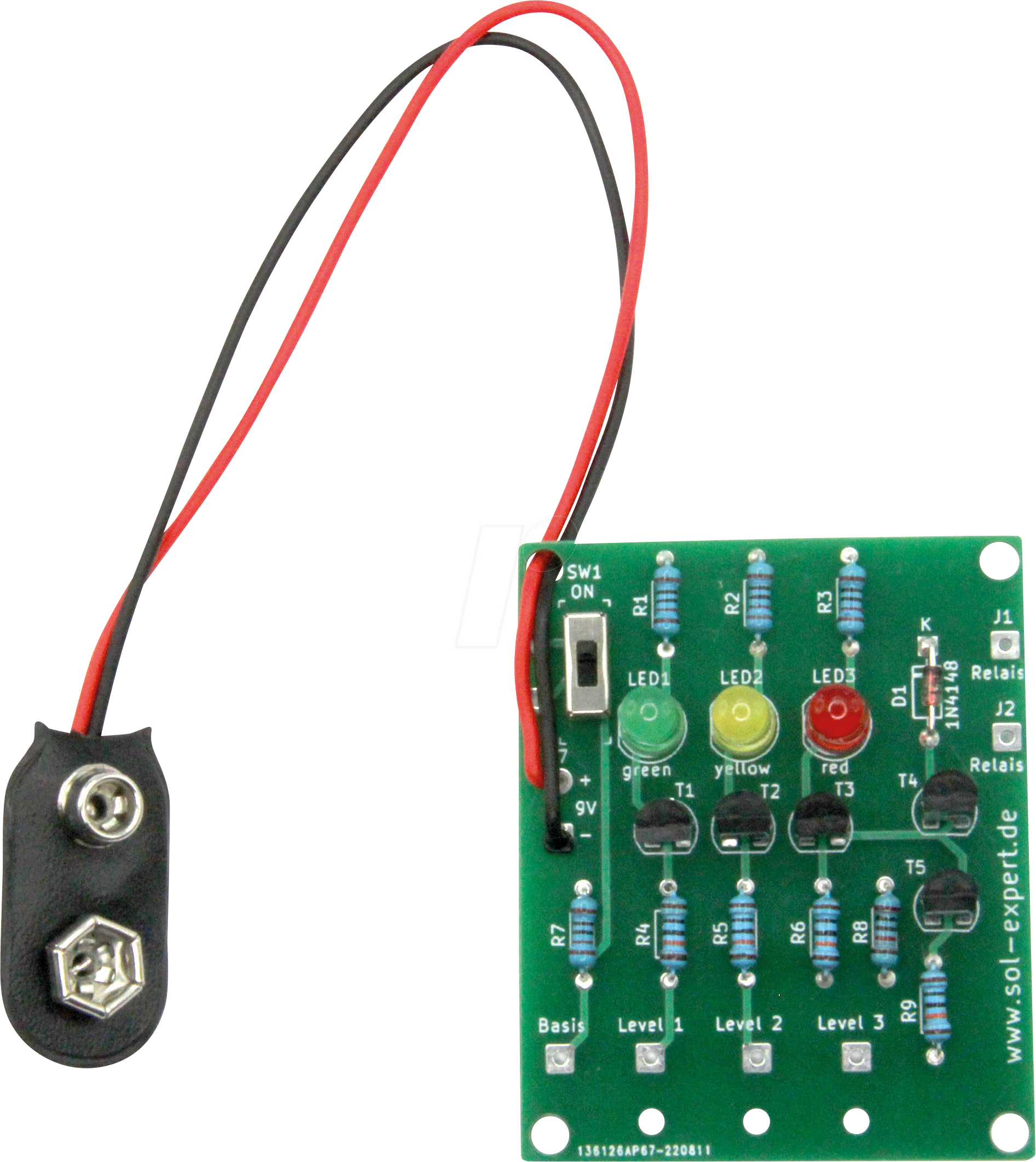 SOL-EXP 79890 - Lötbausatz ''Füllstandsampel'' von SOL-EXPERT