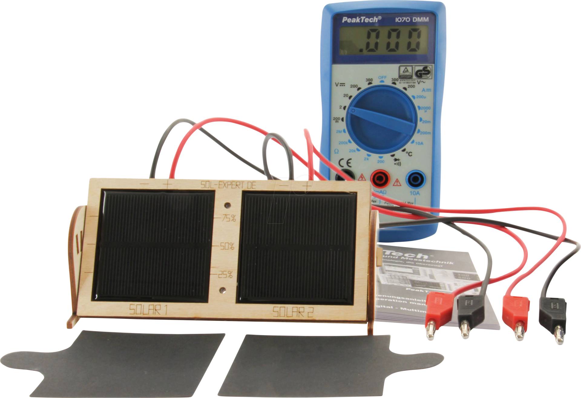 SOL-EXP 86500 - Photovoltaik Schülerexperimente, mit Multimeter SOL-EXP 86500 - Photovoltaik Schülerexperimente, mit Multimeter von SOL-EXPERT