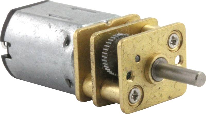 SOL-EXP G50-2 - Getriebemotor G50-2, Metallzahnräder, 1:50, 0,5 - 6,0 V DC von SOL-EXPERT