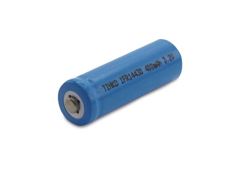 SOL-EXPERT LiFePO4 Akku, 3,2 V-/400 mAh, 14x43 mm von SOL-EXPERT