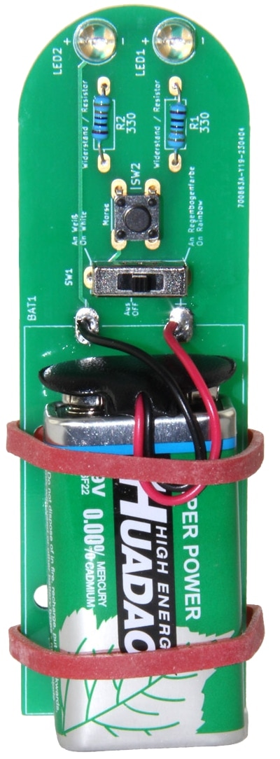 SOL-EXPERT Lötbausatz Taschenlampe mit Morsefunktion und Disko-Licht SOL-EXPERT Lötbausatz Taschenlampe mit Morsefunktion und Disko-Licht von SOL-EXPERT