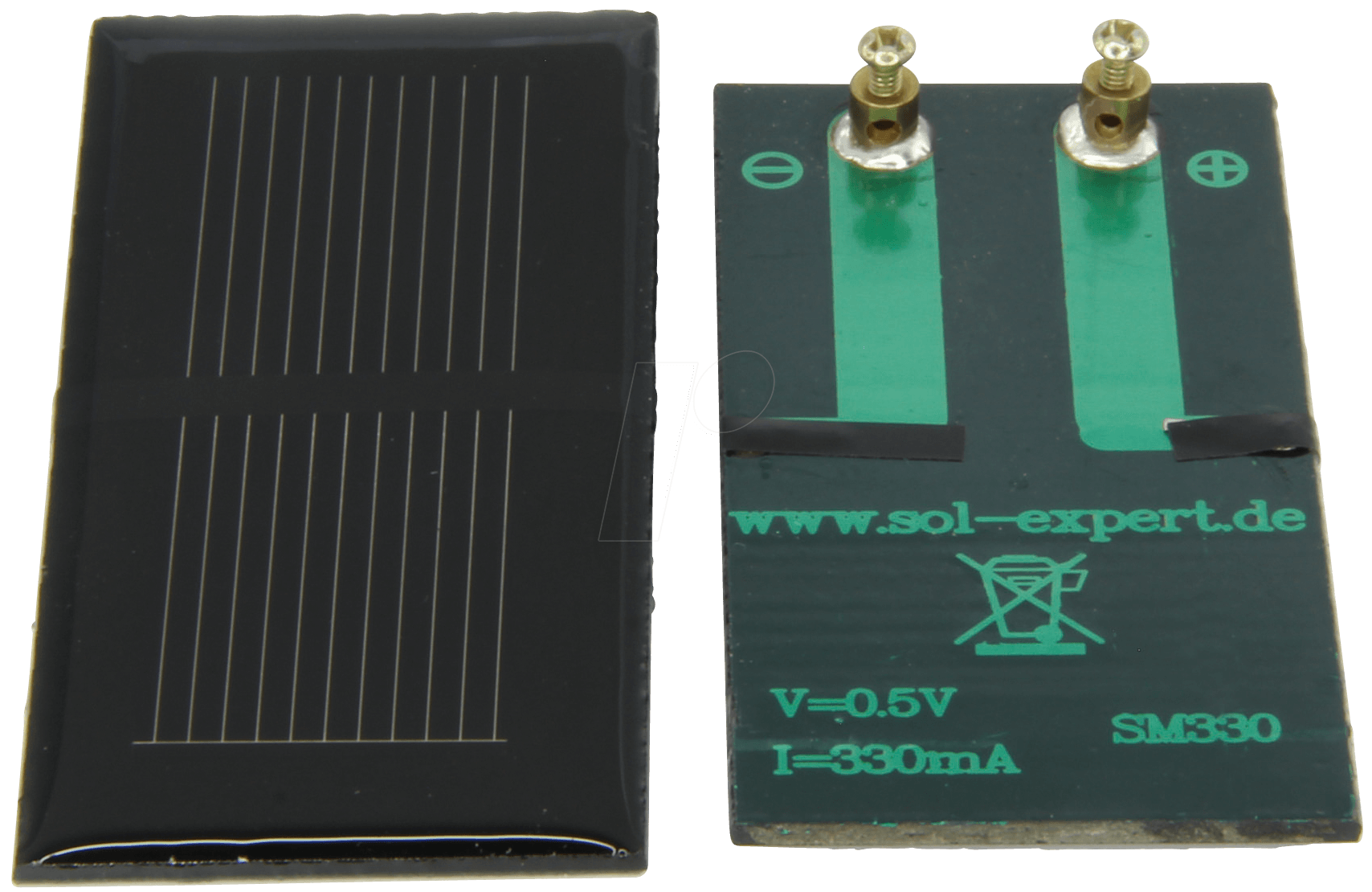 SOLAR SM330 - Solarzelle, vergossen, 0,5 V, 0,33 A von SOL-EXPERT