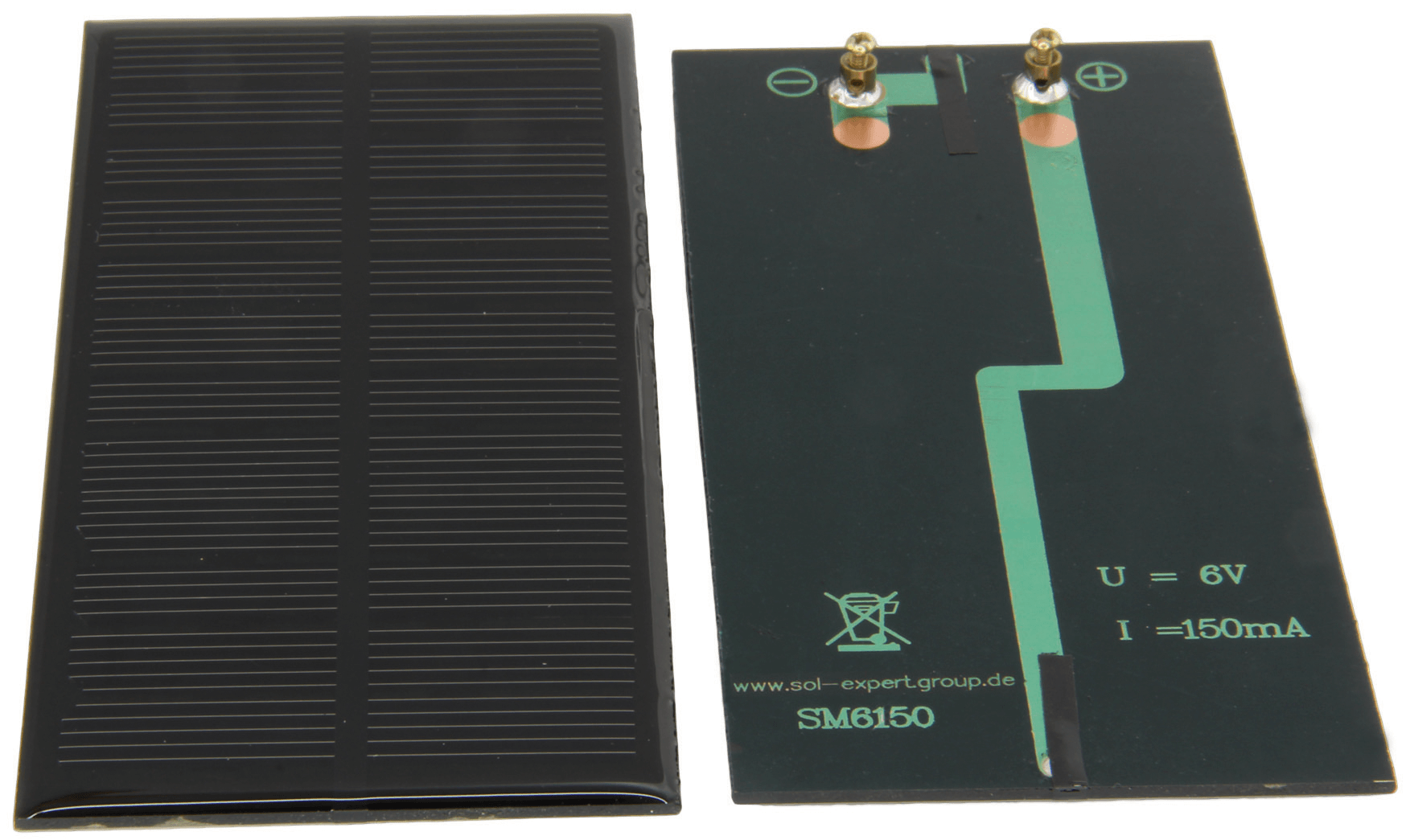 SOLAR SM6150 - Solarzelle, vergossen, 6 V, 0,15 A von SOL-EXPERT