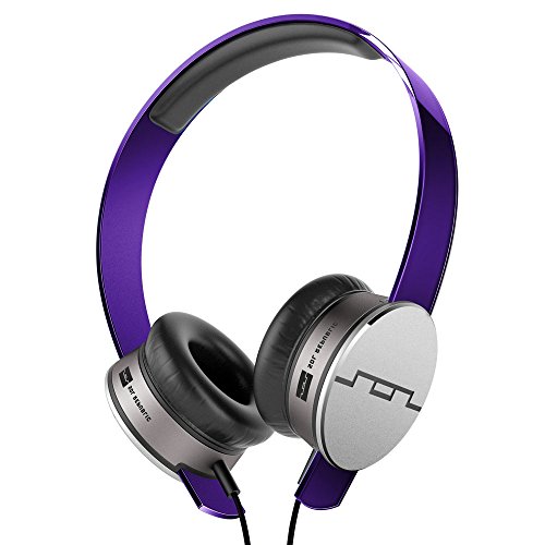 SOL Republic Tracks HD OnEar-Kopfhörer mit V10 Sound-Engine (tauschbares Headband) Violett von SOL Republic