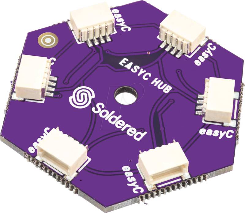 DEBO EASYC HUB - Entwicklerboards - easyC Hub, JST-SH, 4-polig von SOLDERED