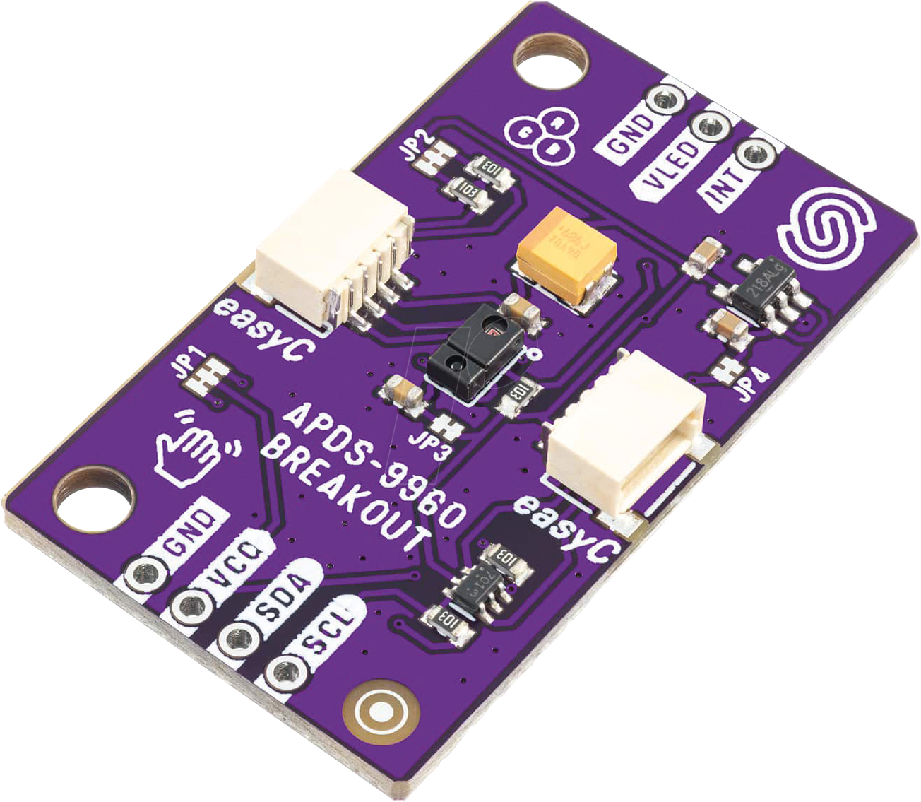 DEBO GESTURE RGB - Entwicklerboards - Gestenerkennung / RGB Sensor, APDS-9960 von SOLDERED