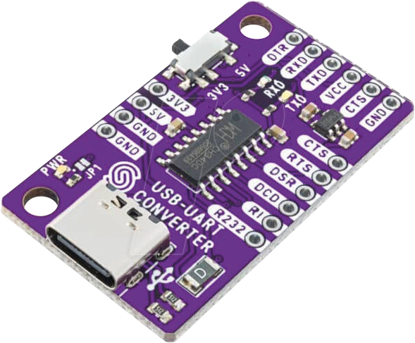 DEBO USBC2UART - Entwicklerboards - USB-C Buchse auf UART, CH340 DEBO USBC2UART - Entwicklerboards - USB-C Buchse auf UART, CH340 von SOLDERED