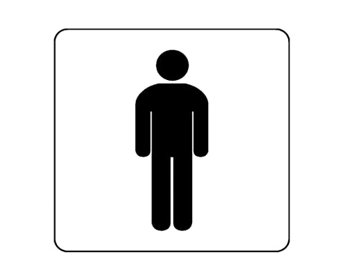 SIGNAGE PLATE - HERRENTOILETTEN - - SCHWARZ UND WEISS SIGNAGE PLATE - HERRENTOILETTEN - - SCHWARZ UND WEISS von SOLER