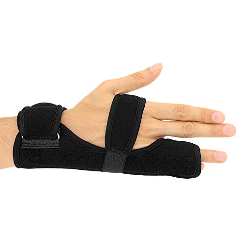 SOLES Neopren Boxer-Fraktur Metakarpalknochen Mittelhandfraktur Schiene Bandage Passend für beide Hände von SOLES