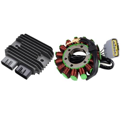 Generatorstatatorspule und Spannungsregler Gleichrichter kompatibel mit ZX10R ZX-10R ZX1000 Models 2008 bis 2010 Generatorstatatorspule und Spannungsregler Gleichrichter kompatibel mit ZX10R ZX-10R ZX1000 Models 2008 bis 2010 von SOLFOVUZ