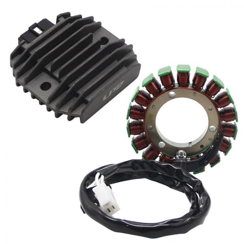 Motorradstatatorspule & amp; Spannungsregler Kompatibel mit XVS400 Drag 4TR-81410-00 4JH-81960-00 4JH-81960-01 kompatibel Motorradstatatorspule & amp; Spannungsregler Kompatibel mit XVS400 Drag 4TR-81410-00 4JH-81960-00 4JH-81960-01 kompatibel von SOLFOVUZ
