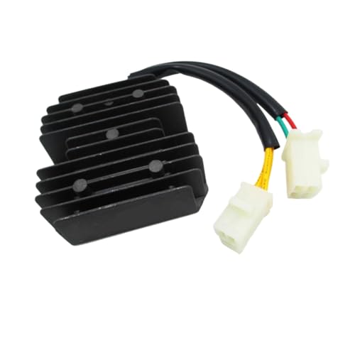 Spannungsregler Gleichrichter kompatibel mit CN250 CH125 CH150 CB400 CB450S 31600-KV8-681 Fünf Drahtmotorradsystem Spannungsregler Gleichrichter kompatibel mit CN250 CH125 CH150 CB400 CB450S 31600-KV8-681 Fünf Drahtmotorradsystem von SOLFOVUZ