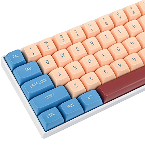 SOLIDEE Palace 160-Key CSA Profil Tastaturen PBT Key Cap Set mit 7U Leertaste für US/ISO Layout 60% 65% TKL Mechanische Tastaturen von SOLIDEE