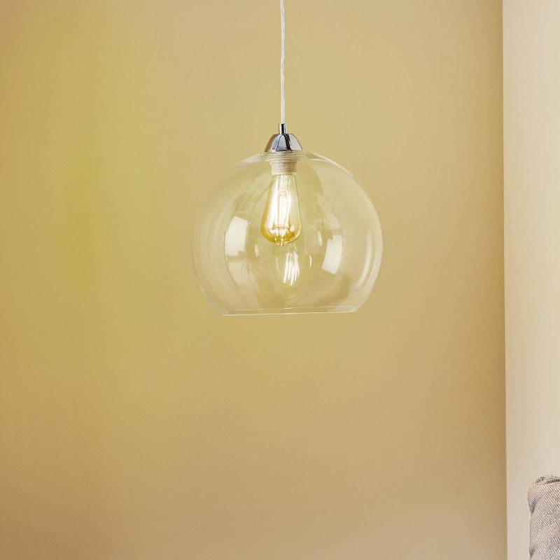 Hängeleuchte Colour, Glasschirm transparent von SOLLUX LIGHTING