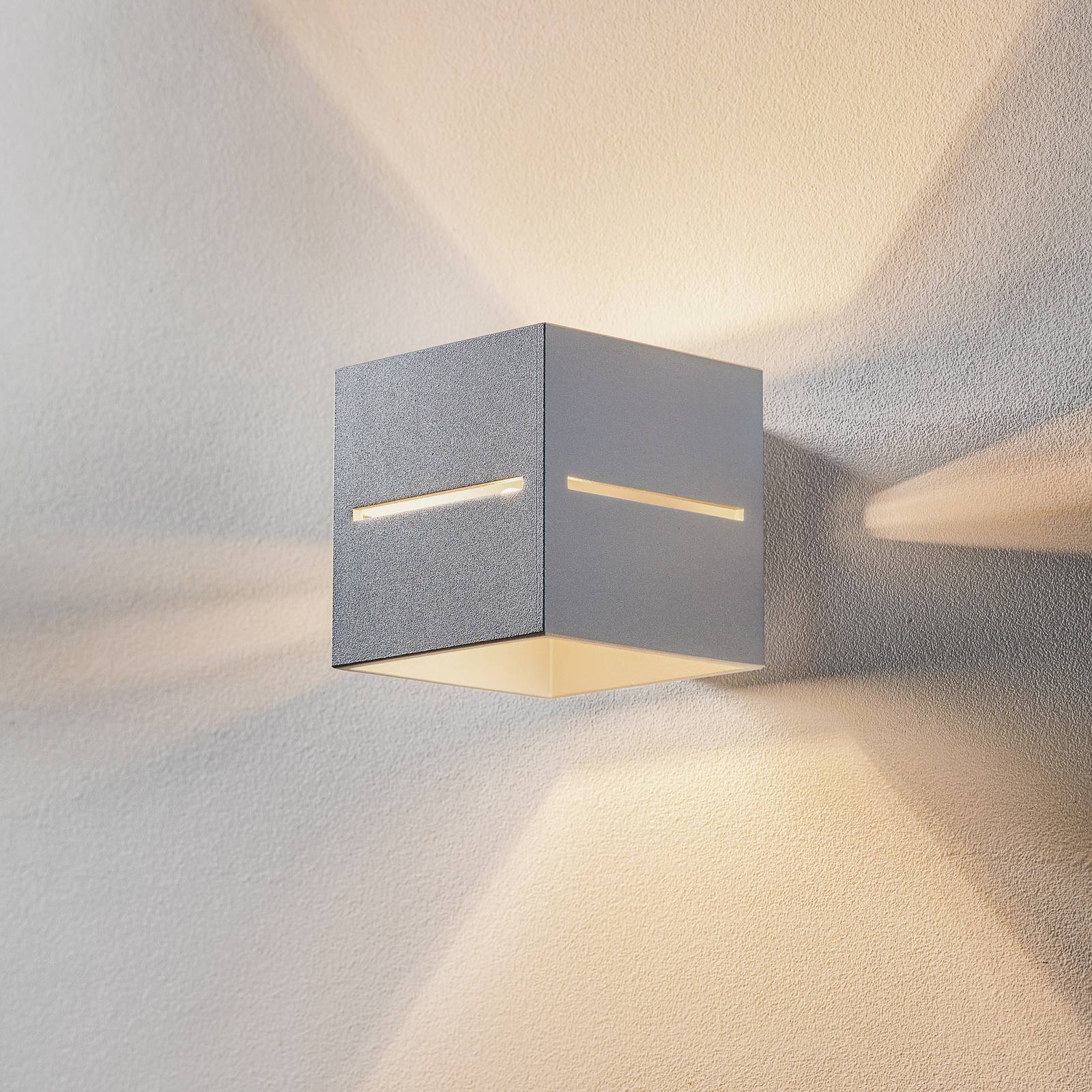 Wandleuchte Top up/down, grauer Korpus Wandleuchte Top up/down, grauer Korpus von SOLLUX LIGHTING