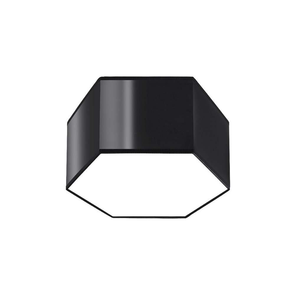 Deckenleuchte, PVC, Schwarz, L 30,5 cm Deckenleuchte, PVC, Schwarz, L 30,5 cm von SOLLUX lighting