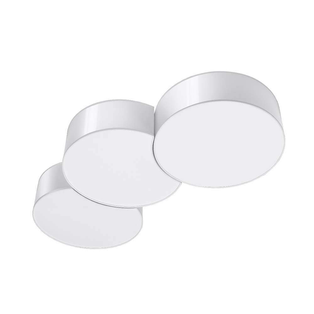 Deckenleuchte, PVC, Weiß, 6 Flammig Deckenleuchte, PVC, Weiß, 6 Flammig von SOLLUX lighting