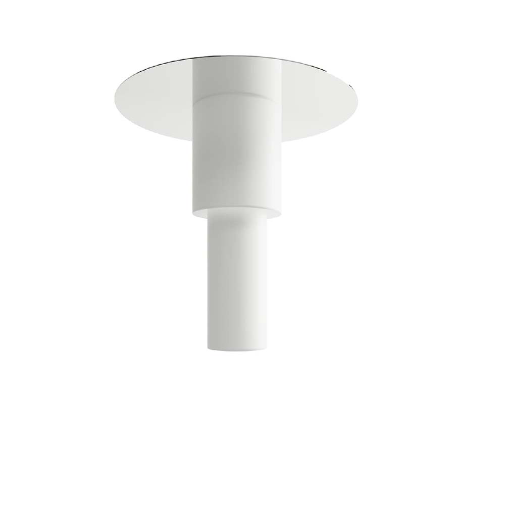 Deckenleuchte, Stahl weiß, H 85 cm von SOLLUX lighting