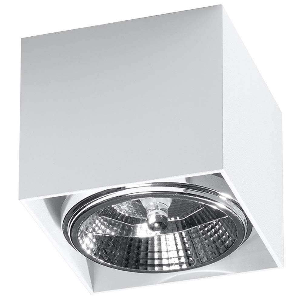 Deckenleuchte, Weiß, ALU, Würfel Deckenleuchte, Weiß, ALU, Würfel von SOLLUX lighting