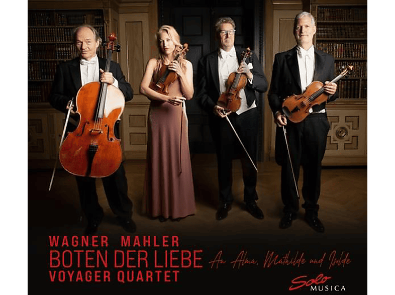 Voyager Quartet - Boten Der Liebe-Musik Von Wagner Und Mahler (CD) von SOLO MUSIC