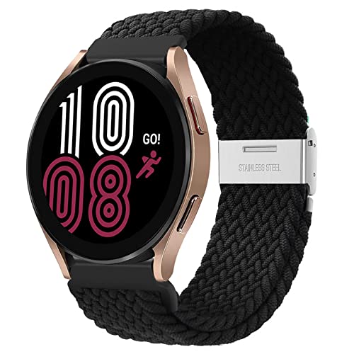 20mm Geflochtenes Solo Loop Armband für Samsung Galaxy Watch 7 6 5 4 FE 40mm 44mm/6&4 Classic/5 Pro/3 41mm 45mm/Active,22mm Verstellbares Nylon Strap Sport Band für Huawei Watch 3/5 pro/GT/3/4/5 20mm Geflochtenes Solo Loop Armband für Samsung Galaxy Watch 7 6 5 4 FE 40mm 44mm/6&4 Classic/5 Pro/3 41mm 45mm/Active,22mm Verstellbares Nylon Strap Sport Band für Huawei Watch 3/5 pro/GT/3/4/5 von SOLOLUP