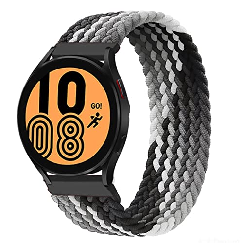 Geflochtenes Solo Loop Armband für Samsung Galaxy Watch 5/4 40mm 44mm/Galaxy Watch 5 Pro 45mm/Galaxy Watch 4 Classic 42mm 46mm, 20mm Elastisch Uhrenarmband Sport Ersatzarmband(Schwarze Schokolade,XS) Geflochtenes Solo Loop Armband für Samsung Galaxy Watch 5/4 40mm 44mm/Galaxy Watch 5 Pro 45mm/Galaxy Watch 4 Classic 42mm 46mm, 20mm Elastisch Uhrenarmband Sport Ersatzarmband(Schwarze Schokolade,XS) von SOLOLUP
