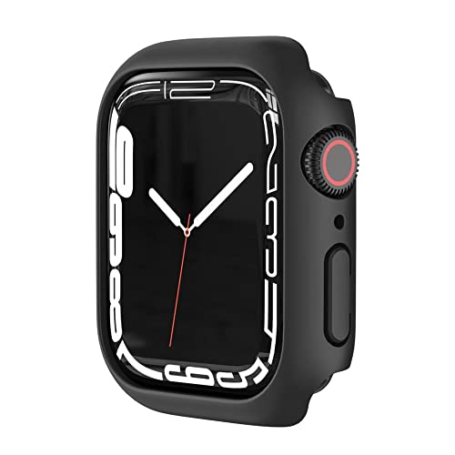 SOLOLUP Kompatibel mit Apple Watch Hülle 45 mm, harter PC-Gehäuserahmen, kratzfest, Schutzhülle für Apple Watch Serie 8 für Apple Watch Serie 7, Schwarz SOLOLUP Kompatibel mit Apple Watch Hülle 45 mm, harter PC-Gehäuserahmen, kratzfest, Schutzhülle für Apple Watch Serie 8 für Apple Watch Serie 7, Schwarz von SOLOLUP