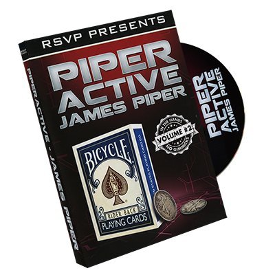 SOLOMAGIA Piperactive Vol 2 by James Piper and RSVP Magic - DVD - DVD and Didactis - Zaubertricks und Props SOLOMAGIA Piperactive Vol 2 by James Piper and RSVP Magic - DVD - DVD and Didactis - Zaubertricks und Props von SOLOMAGIA