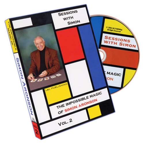 SOLOMAGIA Sessions with Simon: The Impossible Magic of Simon Aronson - Volume 2 - DVD - DVD and Didactics - Zaubertricks und Props von SOLOMAGIA