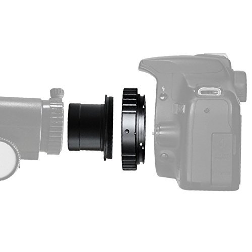 solomark SLR/DSLR Teleskop Kamera Objektiv Mount Adapter und 3,2 cm T-Ring-Adapter Befestigen Kamera auf Teleskop für Astrofotografie von SOLOMARK