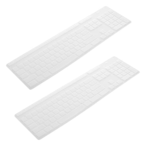 2Pcs Silikon Tastatur Abdeckung Kompatibel für MK270 wasserdichte Tastatur Protector Tastatur Film für MK270 Tastatur Schutz von SOLUSTRE