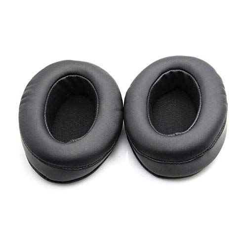 Ersatz HM5 Ohrpolster Memory Foam Ohrpolster Kissen für Brainwavz HM5 MDR V6 / ZX 700 Kopfhörer - Schwarz von SOLUSTRE