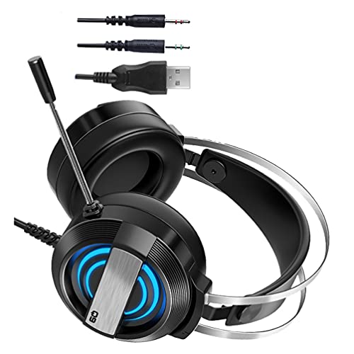 SOLUSTRE 1 STK Headset Kabelgebundene Ohrhörer Mit Mikrofon Katze Kopfhörer Kabelgebundene Katzenkopfhörer Kopfhörer Mit Mikrofon Stereo-kopfhörer Mit Lichtern Kind Standard Edition von SOLUSTRE