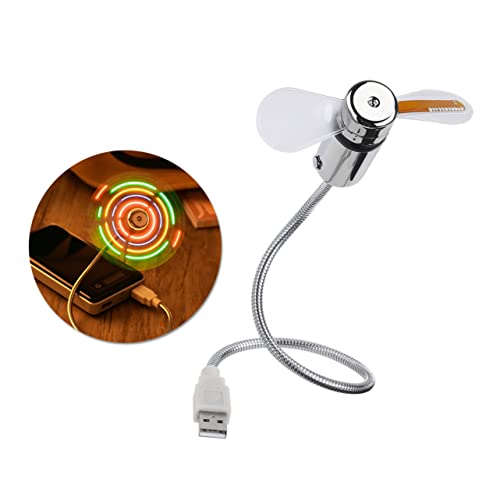 SOLUSTRE 2 STK Geführter Leiser Lüfter Elektrischer Lüfter Fans Von Elektroautos Umluftgebläse Tragbarer Lüfter Für Das Auto Auto- Auto Lüfter Auto-Fan Kleiner Lüfter USB von SOLUSTRE