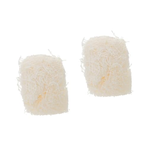 SOLUSTRE 2 Stück 1 Krepp-papier Zerrissenes Papier Farbige Papierhandtücher Schnipsel Verpacken Knisterpapier Zerrissenes Seidenpapier Zerknittertes Papier Füllung Tissue-box Weiß von SOLUSTRE