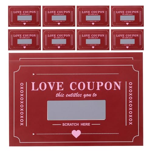 SOLUSTRE 20 Blatt Rubbelkarten Zum Valentinstag Gutscheinkarten Valentinstagskarten Rubbelkarten Valentinstagsgutscheine Valentinstags Rubbelkarten Dankeskarten Rotes Papier SOLUSTRE 20 Blatt Rubbelkarten Zum Valentinstag Gutscheinkarten Valentinstagskarten Rubbelkarten Valentinstagsgutscheine Valentinstags Rubbelkarten Dankeskarten Rotes Papier von SOLUSTRE