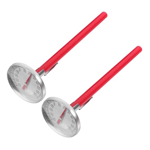 SOLUSTRE 2Pc Klimathermometer Auto car decoration auto innenraum enteiset auto Mechanische Thermometer Uhr cars accessories auto dekoration Thermometer für Auto Klimaanlagenthermometer rot SOLUSTRE 2Pc Klimathermometer Auto car decoration auto innenraum enteiset auto Mechanische Thermometer Uhr cars accessories auto dekoration Thermometer für Auto Klimaanlagenthermometer rot von SOLUSTRE