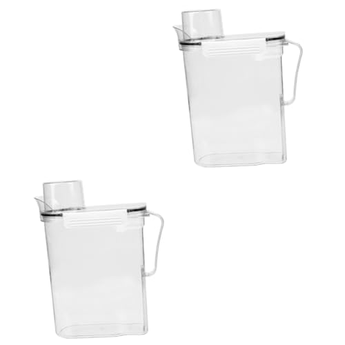 SOLUSTRE 2st Aufbewahrungsbox Für Waschmittel Wäscheperlen Wäschebehälter Zum Organisieren Weithalsige Gallonenkrüge Wäscherei Transparente Unterflasche Waschpulver Waschmittelregal Plastik SOLUSTRE 2st Aufbewahrungsbox Für Waschmittel Wäscheperlen Wäschebehälter Zum Organisieren Weithalsige Gallonenkrüge Wäscherei Transparente Unterflasche Waschpulver Waschmittelregal Plastik von SOLUSTRE