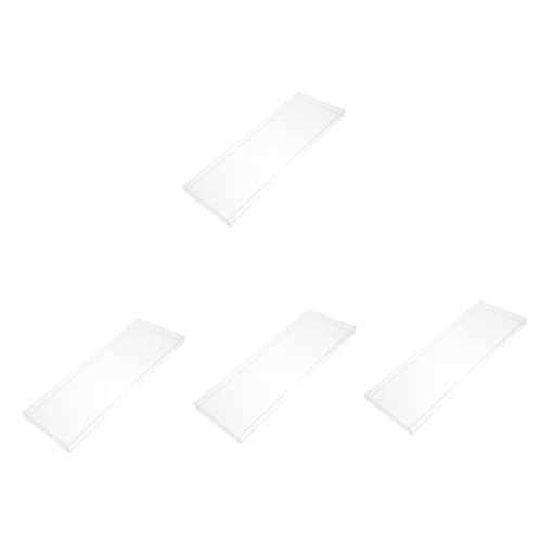 SOLUSTRE 4 Stück Tastaturabdeckung Tastatur Abdeckung Schutz Tastaturschutzabdeckung Klarer Tastaturschutz Transparente Tastaturhülle Tastaturschutzhaut Acryl Schutzkappe Mechanisch von SOLUSTRE