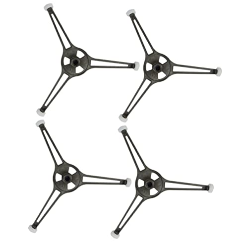 SOLUSTRE 4 Stück Zubehör Für Mikrowellenplatten Ersatz-mikrowellen-glasplatte Halterung Für Tellerablagen Platte Stativarm Ofenrollenrad Innerer Ringständer Drehscheibe Umkreisen Plastik von SOLUSTRE