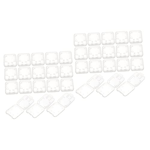 SOLUSTRE 48 STK Aufbewahrungsbox Für Speicherkarten Halter Für Sd-kartenhülle Kompakte Sd-kartenhülle Speicherkarten-Organizer Sd-kartenschutz Plastik Spiegelreflexkamera Visitenkartenetui SOLUSTRE 48 STK Aufbewahrungsbox Für Speicherkarten Halter Für Sd-kartenhülle Kompakte Sd-kartenhülle Speicherkarten-Organizer Sd-kartenschutz Plastik Spiegelreflexkamera Visitenkartenetui von SOLUSTRE