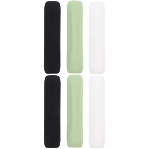 SOLUSTRE 6 STK Bleistift-silikon-etui Stifthüllenschutz Stifthülsenhalter Stift Zubehör Stylus-Stift-silikonhülle Griffabdeckung Stylus-silikongriff Griffhalter Kieselgel Ärmel Apfelstift von SOLUSTRE