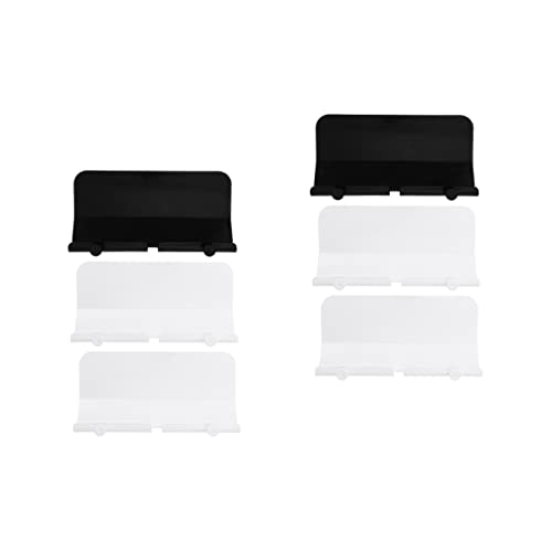 SOLUSTRE 6 STK Klebehalterung Handy-ladetasche Handy-ladehalterungen Telefonständer An Der Wand Handyhalter Ladekabelhalter Mobile Halterung Für Die Wand Abs Lagerung Anschließen von SOLUSTRE