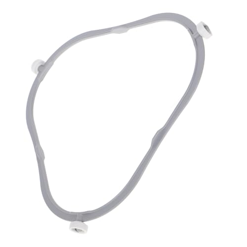 SOLUSTRE Halterung für Mikrowellen-Plattenspieler Motorkoppler für Mikrowellen-Plattenspieler Mikrowellen-Plattenspieler-Ring Mikrowellenring Mikrowellenofenzubehör Plastik Grau von SOLUSTRE