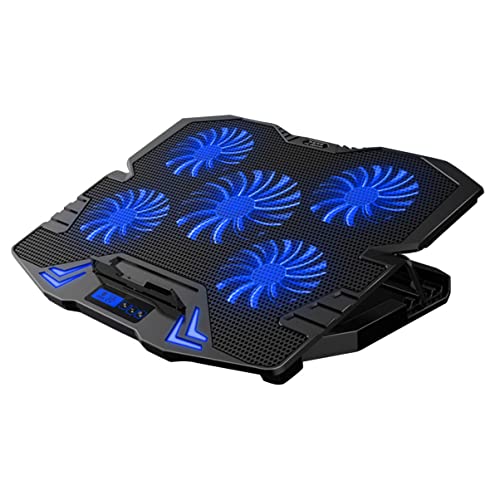 SOLUSTRE Heizkörper Heizstrahler Laptop Kühler Computer-Fan Tragbare Ventilatoren Laptop Lüfter Kühler Tragbare Laptop-kühlbox Notebook-kühler Lüfter Für Laptop-kühler Kühlkissen Rechner K5 von SOLUSTRE