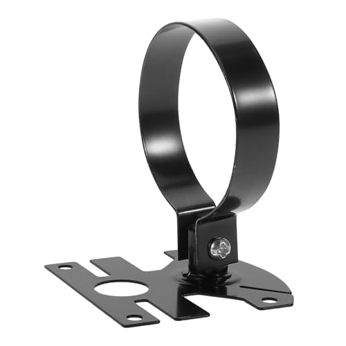 SOLUSTRE Instrumentenständer Autometermontage Halterung Für Instrumententafel Halterung Für Armaturenbrett-messinstrumente Halterung Für Messgerätemontage Kfz-messgeräthalterung Black Eisen von SOLUSTRE