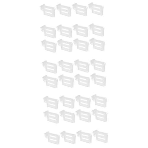 SOLUSTRE Kunststoffbehälter 32 Stk Gewürzteiler Leerzeichentrenner Unterwäsche-Separatoren Mini-Gefrierschrank Schubladen aus Gefrierversorgung praktischer Kühlschranktrenner Abschneiden von SOLUSTRE