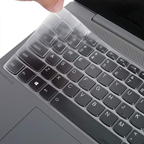 SOLUSTRE Laptop Tastatur Abdeckung Tastaturfolie Tastatur Schutzfolie Notizbuch Tastaturabdeckung Weiß von SOLUSTRE