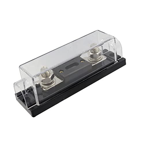 SOLUSTRE Sicherungsblock Anl Sicherungshalter für Autos Wohnmobile Yachten Batterieklemmen Verteilerblock aus Hochtemperaturbeständigem Stabiler Schutz von SOLUSTRE