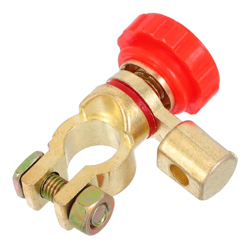 SOLUSTRE Top Post Batterie Terminal Kupfer Batterie Terminal Stecker Schnell Release Batterie Klemme Für Für Marine Auto Boot Rv Fahrzeuge von SOLUSTRE
